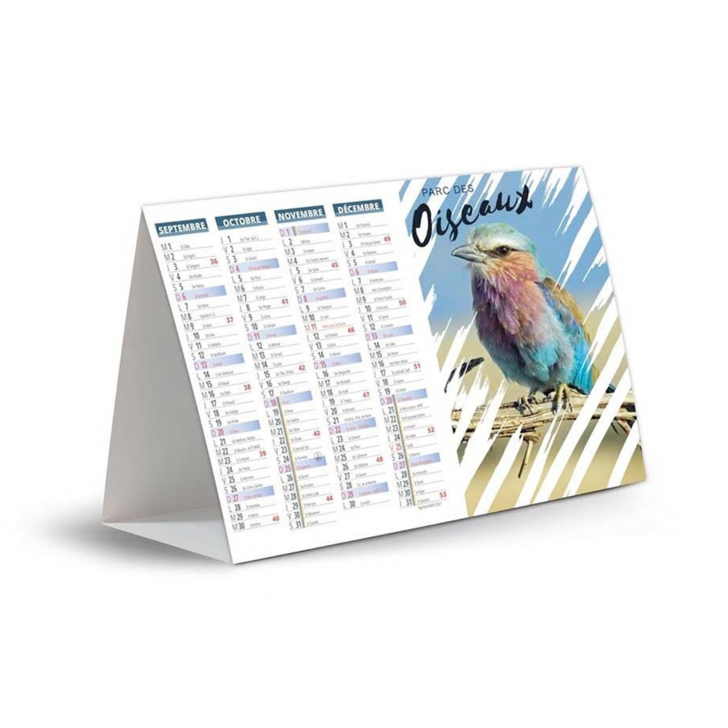 Calendrier Chevalet Basic A5